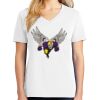 1-DAY RUSH NO MINIMUM Ladies V-Neck Short Sleeve T-Shirt Thumbnail