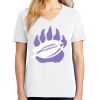 1-DAY RUSH NO MINIMUM Ladies V-Neck Short Sleeve T-Shirt Thumbnail