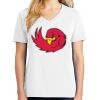 1-DAY RUSH NO MINIMUM Ladies V-Neck Short Sleeve T-Shirt Thumbnail