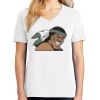 1-DAY RUSH NO MINIMUM Ladies V-Neck Short Sleeve T-Shirt Thumbnail