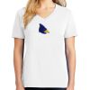 1-DAY RUSH NO MINIMUM Ladies V-Neck Short Sleeve T-Shirt Thumbnail