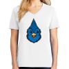 1-DAY RUSH NO MINIMUM Ladies V-Neck Short Sleeve T-Shirt Thumbnail