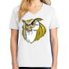1-DAY RUSH NO MINIMUM Ladies V-Neck Short Sleeve T-Shirt Thumbnail