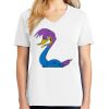 1-DAY RUSH NO MINIMUM Ladies V-Neck Short Sleeve T-Shirt Thumbnail