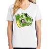 1-DAY RUSH NO MINIMUM Ladies V-Neck Short Sleeve T-Shirt Thumbnail
