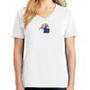 1-DAY RUSH NO MINIMUM Ladies V-Neck Short Sleeve T-Shirt Thumbnail