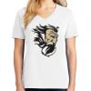 1-DAY RUSH NO MINIMUM Ladies V-Neck Short Sleeve T-Shirt Thumbnail
