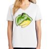 1-DAY RUSH NO MINIMUM Ladies V-Neck Short Sleeve T-Shirt Thumbnail