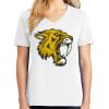 1-DAY RUSH NO MINIMUM Ladies V-Neck Short Sleeve T-Shirt Thumbnail