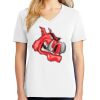 1-DAY RUSH NO MINIMUM Ladies V-Neck Short Sleeve T-Shirt Thumbnail