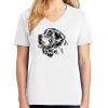 1-DAY RUSH NO MINIMUM Ladies V-Neck Short Sleeve T-Shirt Thumbnail