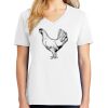 1-DAY RUSH NO MINIMUM Ladies V-Neck Short Sleeve T-Shirt Thumbnail