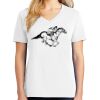1-DAY RUSH NO MINIMUM Ladies V-Neck Short Sleeve T-Shirt Thumbnail