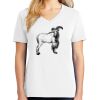 1-DAY RUSH NO MINIMUM Ladies V-Neck Short Sleeve T-Shirt Thumbnail
