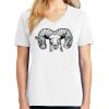 1-DAY RUSH NO MINIMUM Ladies V-Neck Short Sleeve T-Shirt Thumbnail
