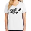 1-DAY RUSH NO MINIMUM Ladies V-Neck Short Sleeve T-Shirt Thumbnail