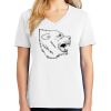 1-DAY RUSH NO MINIMUM Ladies V-Neck Short Sleeve T-Shirt Thumbnail