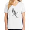 1-DAY RUSH NO MINIMUM Ladies V-Neck Short Sleeve T-Shirt Thumbnail