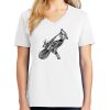 1-DAY RUSH NO MINIMUM Ladies V-Neck Short Sleeve T-Shirt Thumbnail