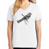 1-DAY RUSH NO MINIMUM Ladies V-Neck Short Sleeve T-Shirt Thumbnail