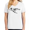 1-DAY RUSH NO MINIMUM Ladies V-Neck Short Sleeve T-Shirt Thumbnail