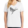 1-DAY RUSH NO MINIMUM Ladies V-Neck Short Sleeve T-Shirt Thumbnail