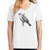 1-DAY RUSH NO MINIMUM Ladies V-Neck Short Sleeve T-Shirt Thumbnail