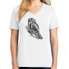 1-DAY RUSH NO MINIMUM Ladies V-Neck Short Sleeve T-Shirt Thumbnail