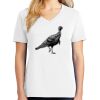 1-DAY RUSH NO MINIMUM Ladies V-Neck Short Sleeve T-Shirt Thumbnail