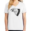 1-DAY RUSH NO MINIMUM Ladies V-Neck Short Sleeve T-Shirt Thumbnail