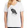 1-DAY RUSH NO MINIMUM Ladies V-Neck Short Sleeve T-Shirt Thumbnail
