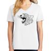 1-DAY RUSH NO MINIMUM Ladies V-Neck Short Sleeve T-Shirt Thumbnail