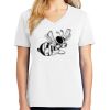 1-DAY RUSH NO MINIMUM Ladies V-Neck Short Sleeve T-Shirt Thumbnail