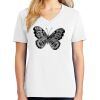 1-DAY RUSH NO MINIMUM Ladies V-Neck Short Sleeve T-Shirt Thumbnail