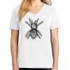 1-DAY RUSH NO MINIMUM Ladies V-Neck Short Sleeve T-Shirt Thumbnail