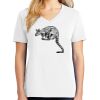 1-DAY RUSH NO MINIMUM Ladies V-Neck Short Sleeve T-Shirt Thumbnail