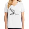 1-DAY RUSH NO MINIMUM Ladies V-Neck Short Sleeve T-Shirt Thumbnail
