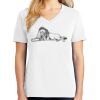 1-DAY RUSH NO MINIMUM Ladies V-Neck Short Sleeve T-Shirt Thumbnail