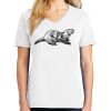 1-DAY RUSH NO MINIMUM Ladies V-Neck Short Sleeve T-Shirt Thumbnail