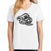 1-DAY RUSH NO MINIMUM Ladies V-Neck Short Sleeve T-Shirt Thumbnail