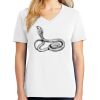 1-DAY RUSH NO MINIMUM Ladies V-Neck Short Sleeve T-Shirt Thumbnail