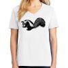 1-DAY RUSH NO MINIMUM Ladies V-Neck Short Sleeve T-Shirt Thumbnail
