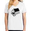 1-DAY RUSH NO MINIMUM Ladies V-Neck Short Sleeve T-Shirt Thumbnail