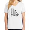 1-DAY RUSH NO MINIMUM Ladies V-Neck Short Sleeve T-Shirt Thumbnail