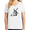 1-DAY RUSH NO MINIMUM Ladies V-Neck Short Sleeve T-Shirt Thumbnail