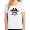 1-DAY RUSH NO MINIMUM Ladies V-Neck Short Sleeve T-Shirt Thumbnail