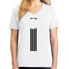 1-DAY RUSH NO MINIMUM Ladies V-Neck Short Sleeve T-Shirt Thumbnail
