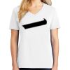 1-DAY RUSH NO MINIMUM Ladies V-Neck Short Sleeve T-Shirt Thumbnail