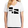 1-DAY RUSH NO MINIMUM Ladies V-Neck Short Sleeve T-Shirt Thumbnail