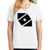 1-DAY RUSH NO MINIMUM Ladies V-Neck Short Sleeve T-Shirt Thumbnail